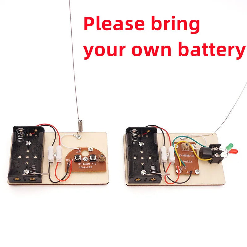 Fun DIY Handmade Telegraph Machine Electronic Science Kit