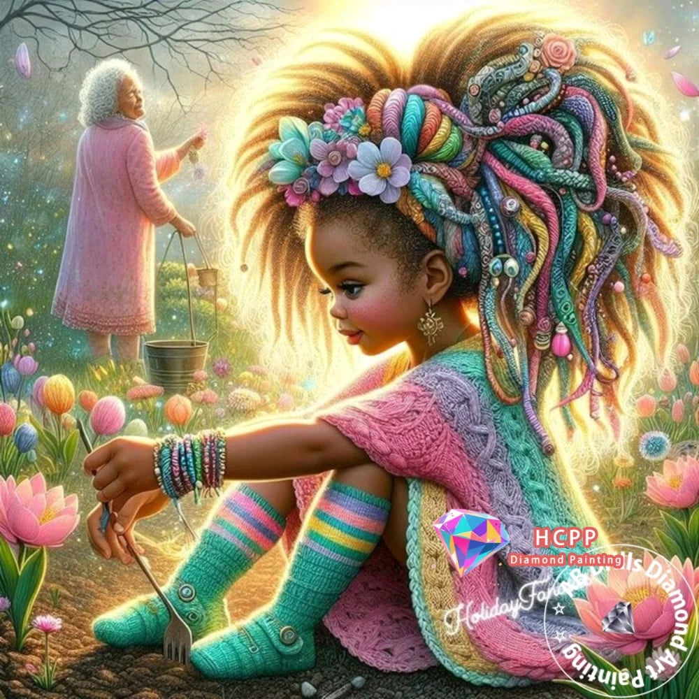 New Cool Girl Diamond Painting Kit