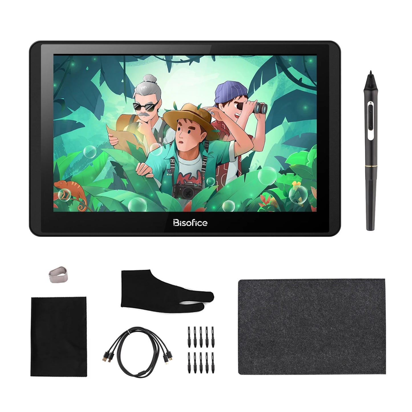 12 HD-A H-IPS LCD Graphics Drawing Tablet