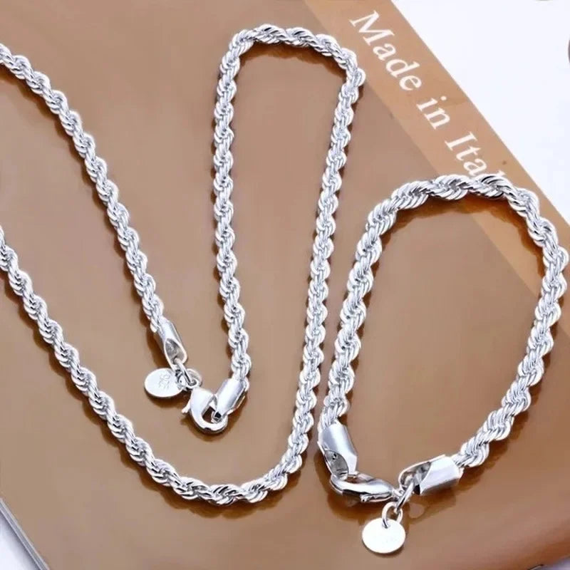 925 sterling silver Accessories Necklace and Bracelet