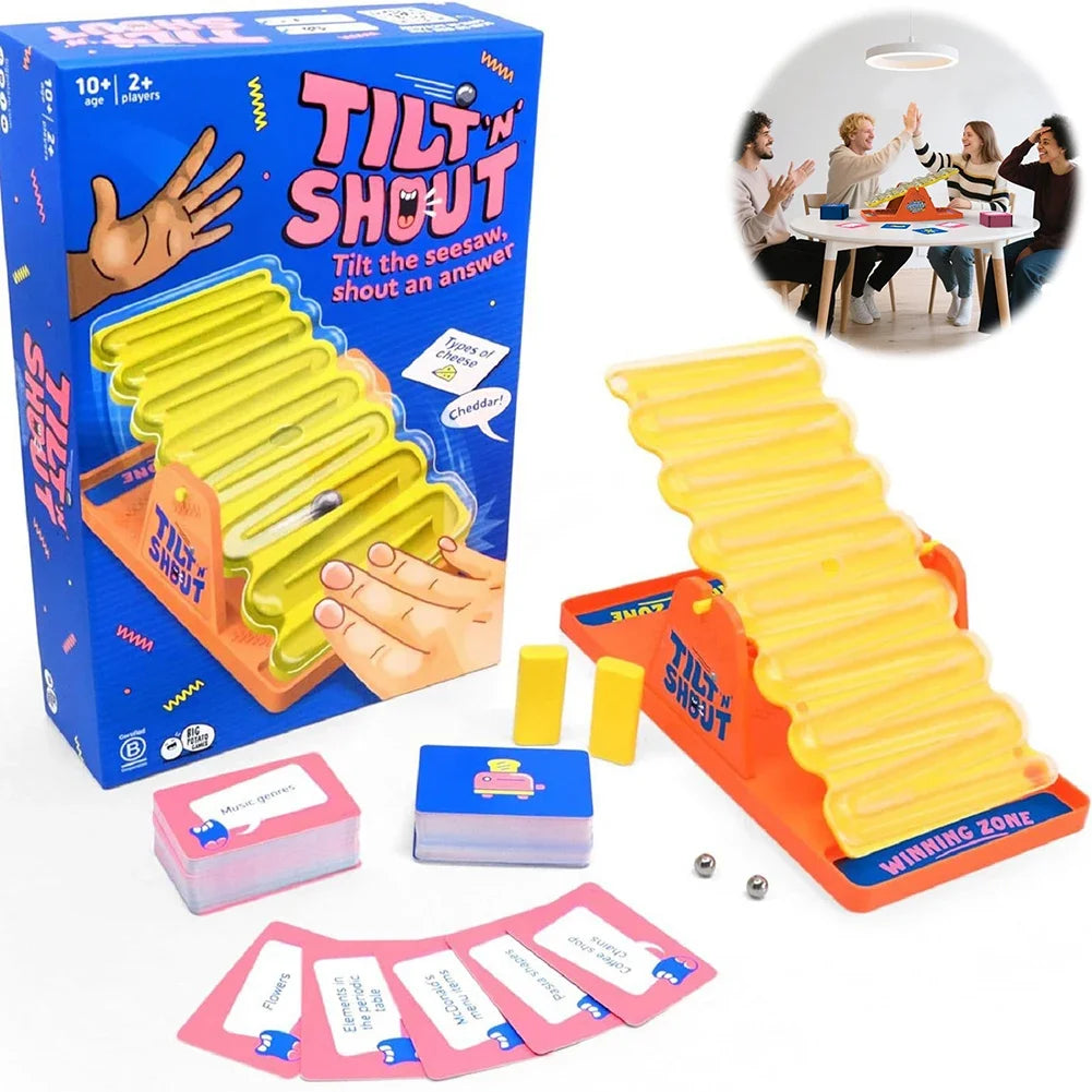 Tilt Seesaw Battle Quiz Manual Board