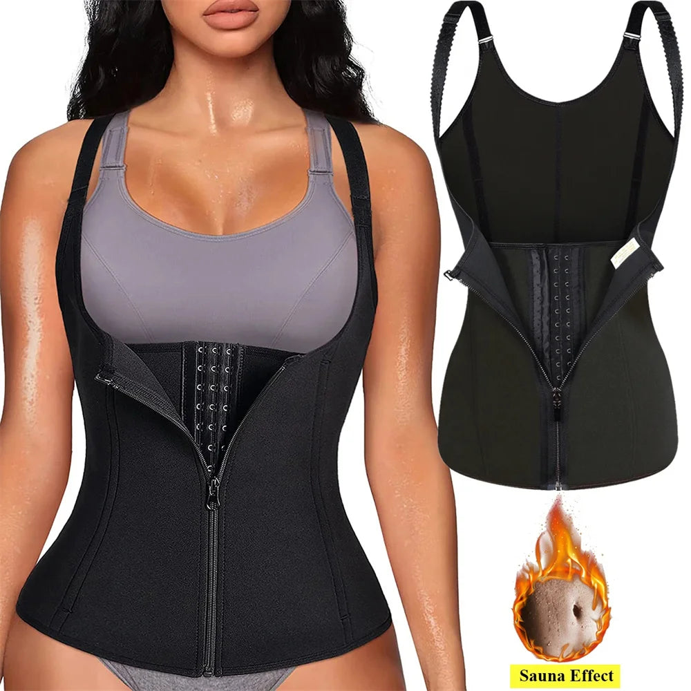 Women Waist Trainer Tank Top Active Wear