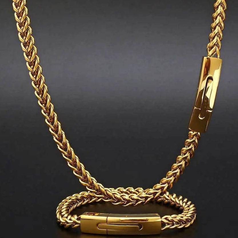 Luxury 24K 9999 Pure Gold real gold European and American