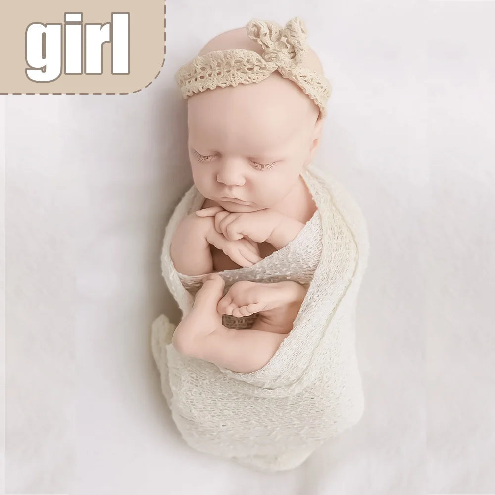 Real Touch 18 Inch Full Body Silicone Baby Girl