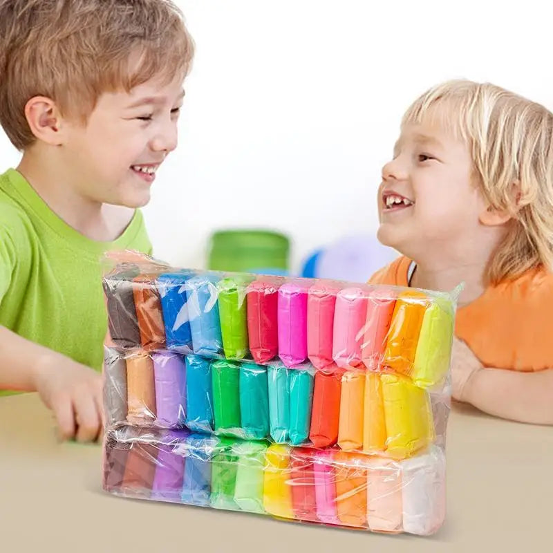 Super Light Clay with hand tools
