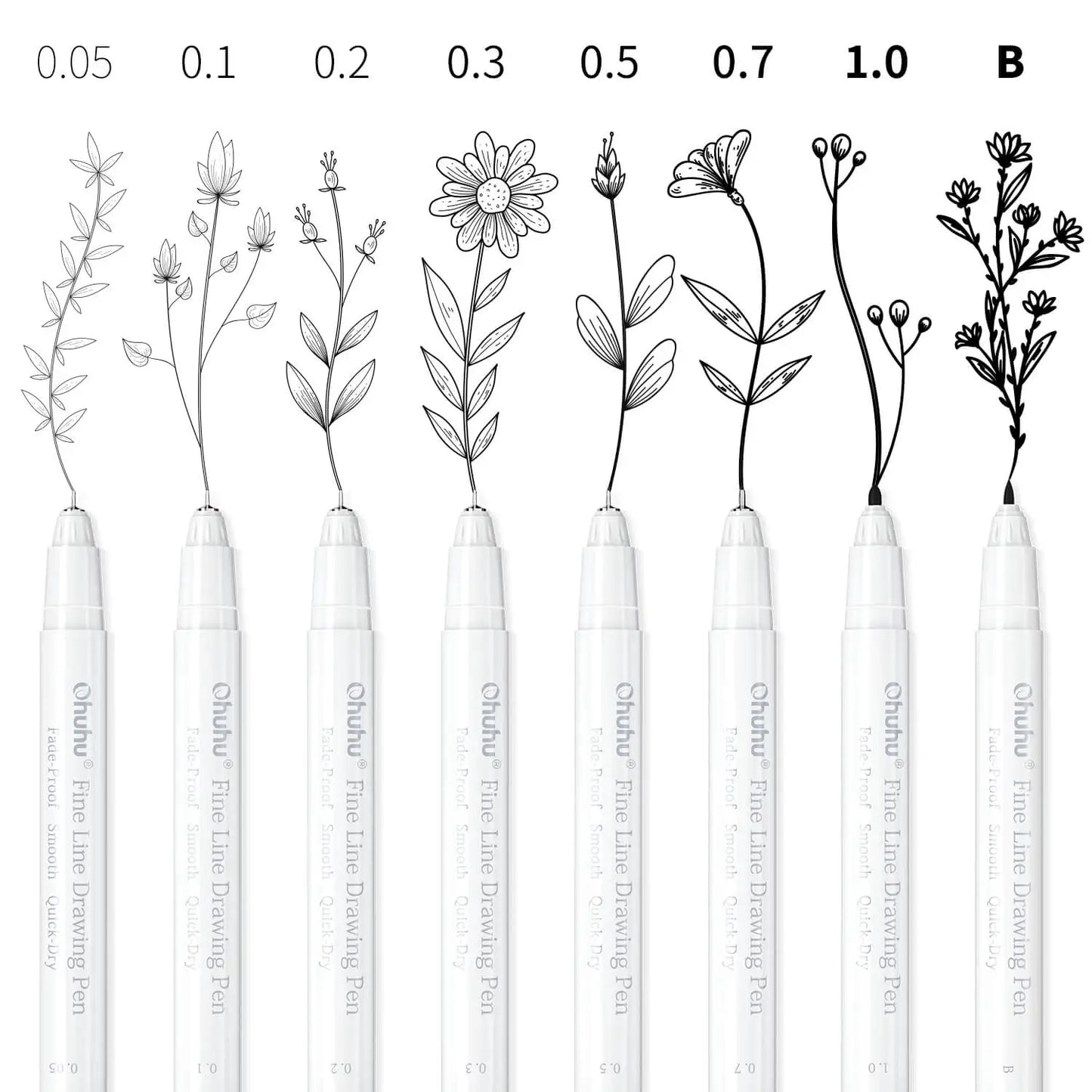 Ohuhu Micro Pen Fine liner Drawing Pens