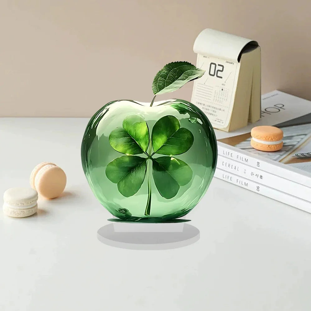 Clear Apple Collectible Figurines