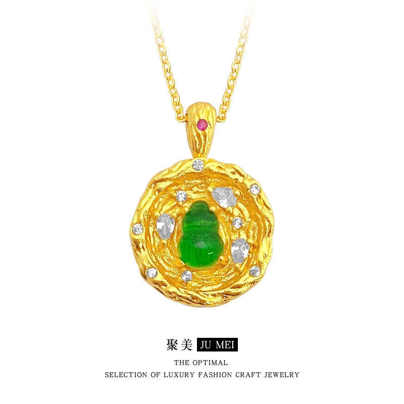Luxury 24K 9999 Pure Gold Real Gold