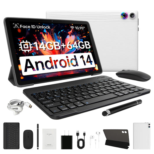 A7L 10.1 Inch Android 14 Tablet
