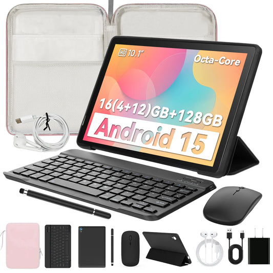 C108 Android 15 Tablet 10.1 Inch
