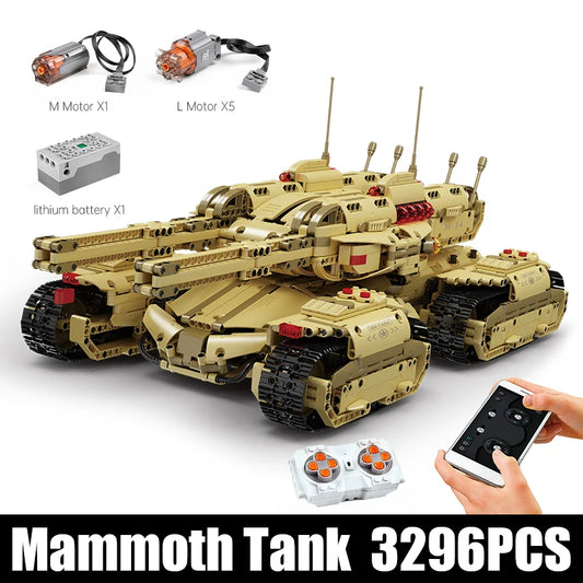 High-Tech App Remote Control Military Car