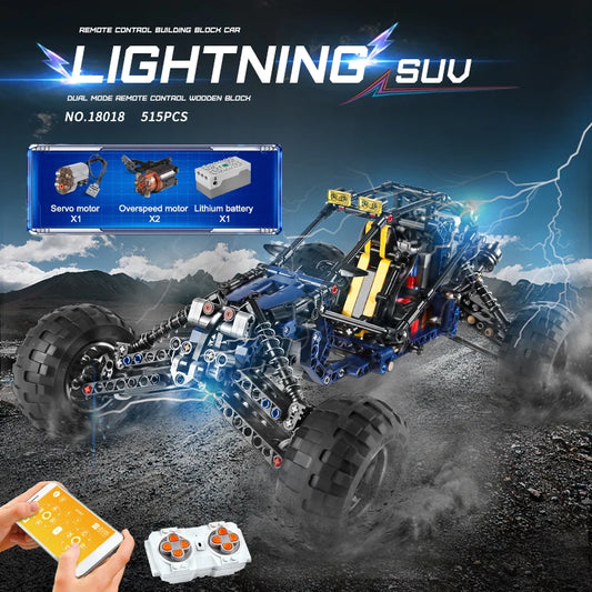 High-tech Lightning Buggy Desert Race Car