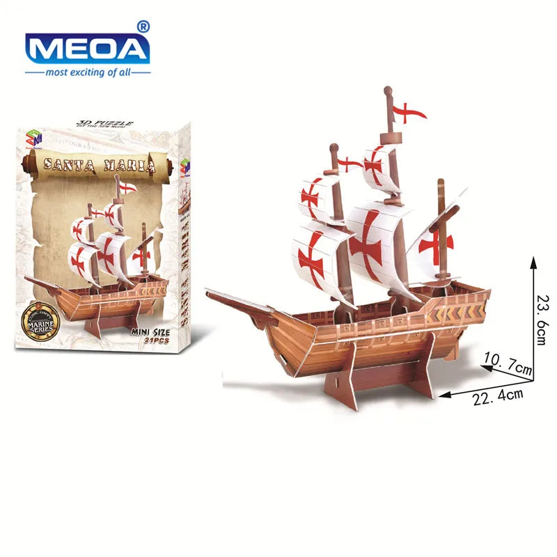 Style World Famous Architecture Building 3D Puzzle Educational