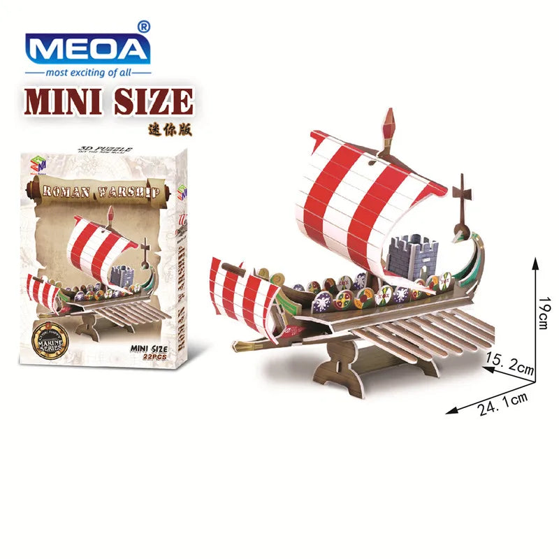 Style World Famous Architecture Building 3D Puzzle Educational