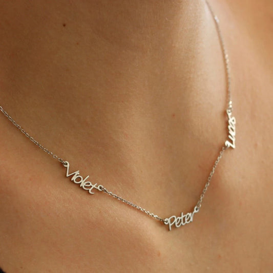 Custom Names Necklace   1---5 Names