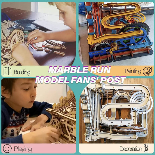 Rokr 4 Kinds Marble Run