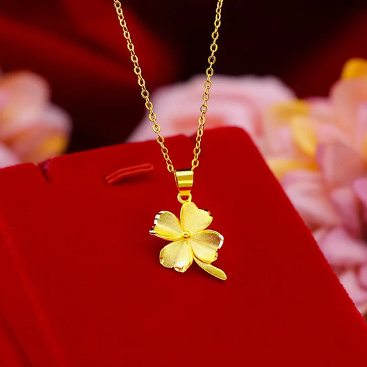 Pure 14K Yellow Gold Pendant