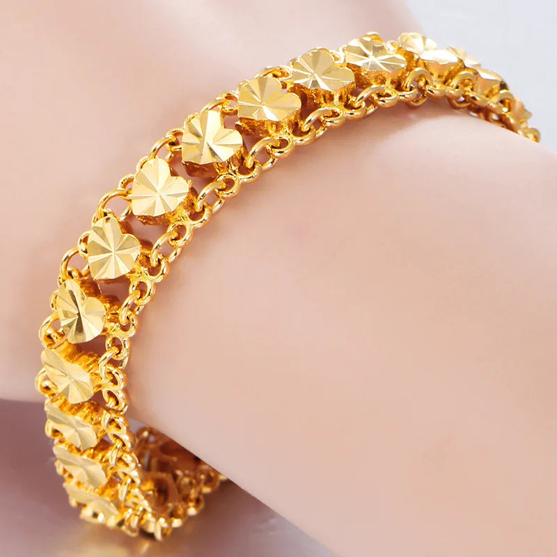 Cute 22K Gold Bracelet for Women