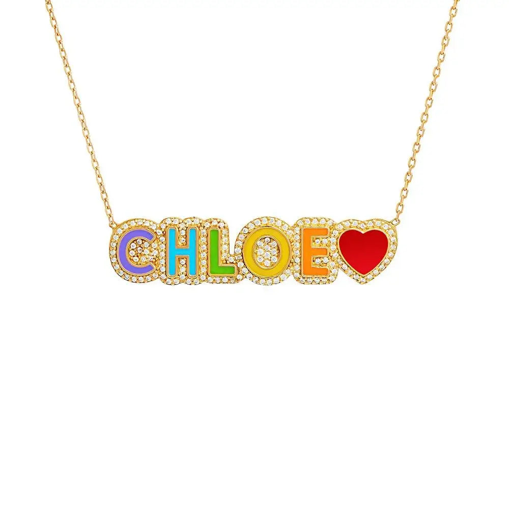 Custom Name Plate Necklace
