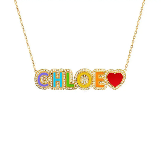 Custom Name Plate Necklace