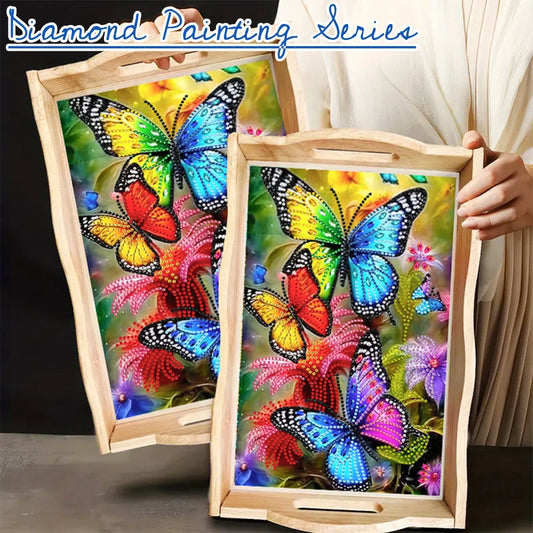 Butterfly Diamond Art Tableware