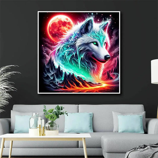 Diamond Painting Wolf Animal