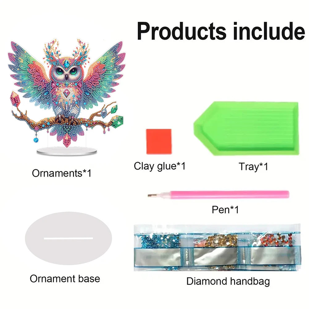 Diamond Art Acrylic Special Shaped Animals
