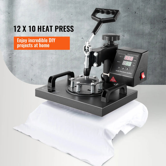 12x10 In Dual Digital Heat Press Machine