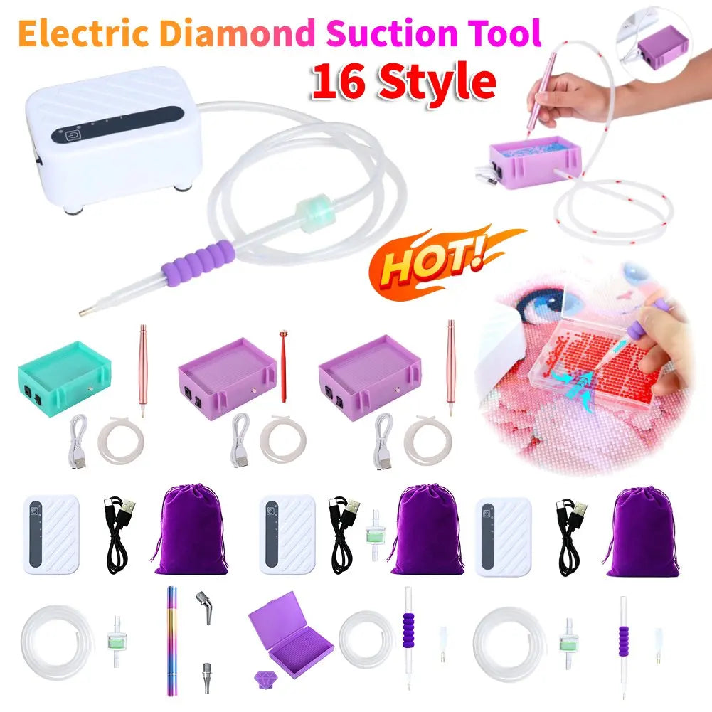 Electric Diamond Suction Tool USB Powered
