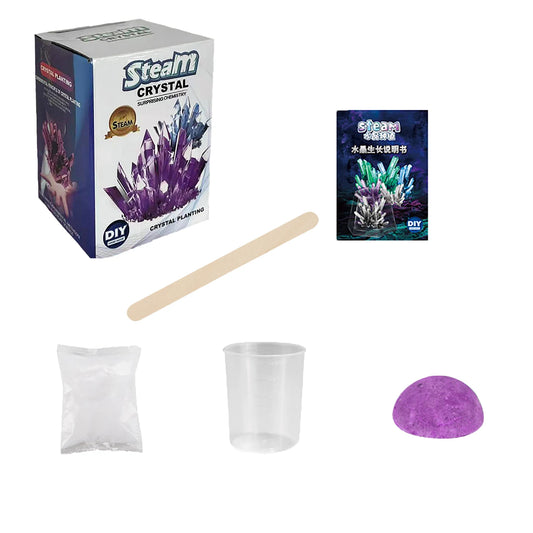 Crystal planting DIY scientific experiment set