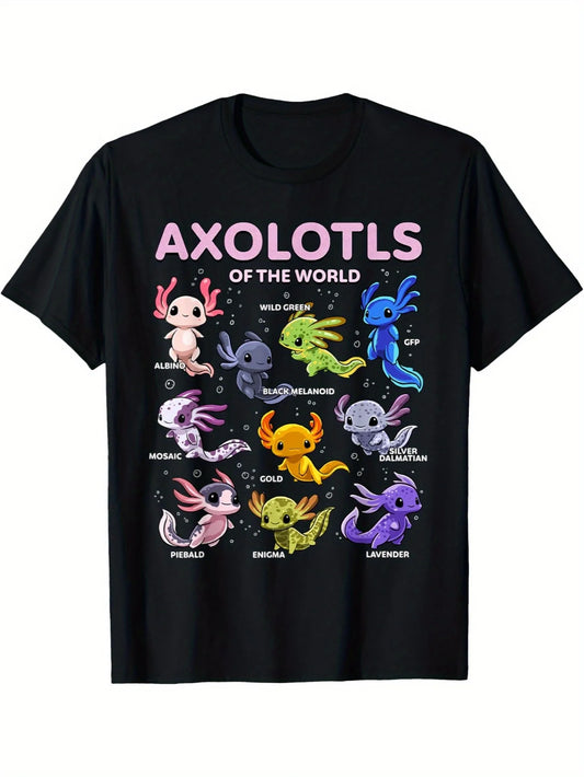 Axolotl Graphic T-Shirt -
