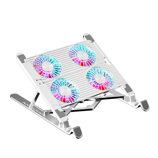 Laptop Cooling Pad with 2/4 Fans Foldable Notebook Stand