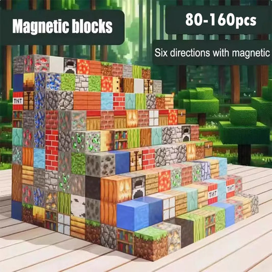 160Pcs Building Blocks Magnet