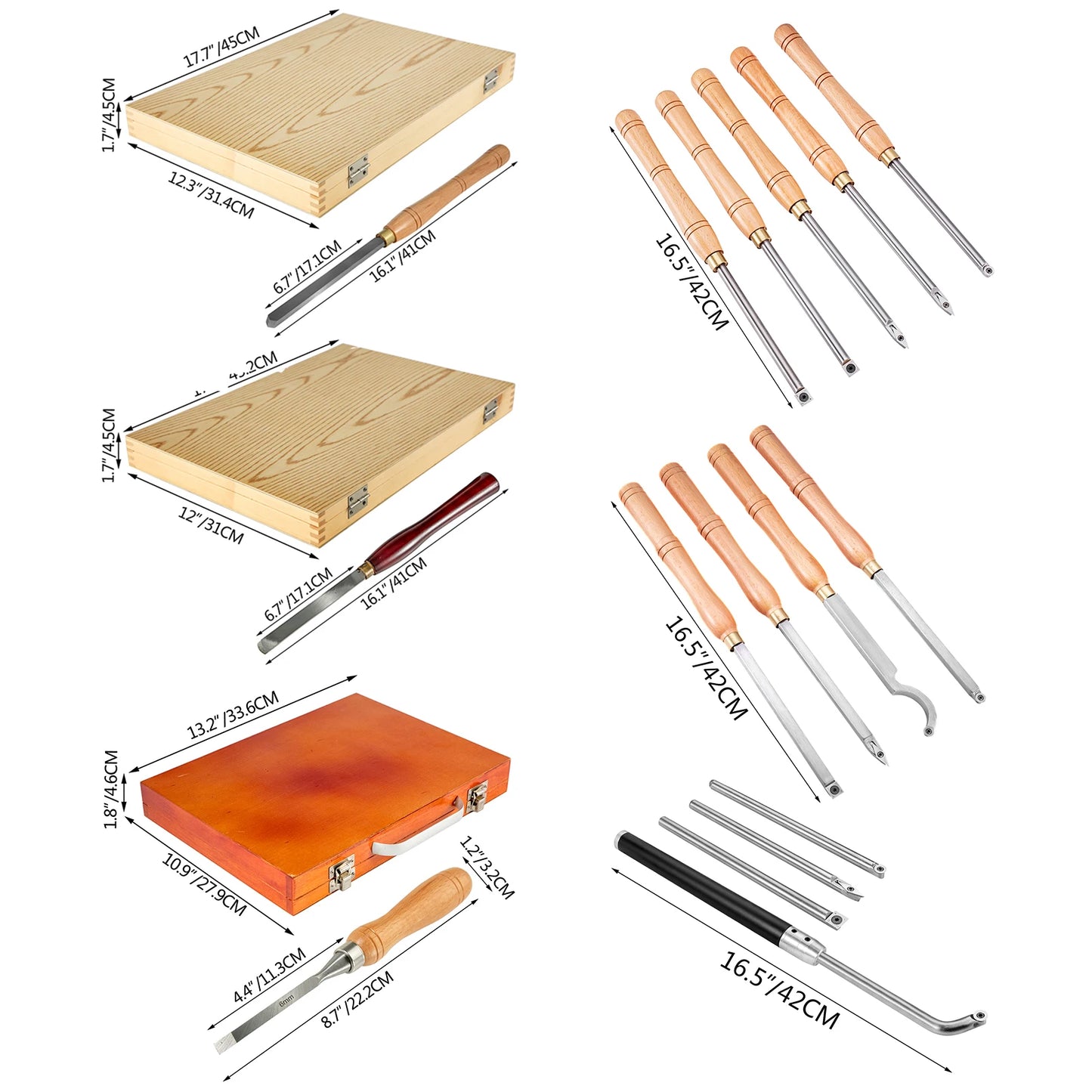 VEVOR Wood Turning Tools