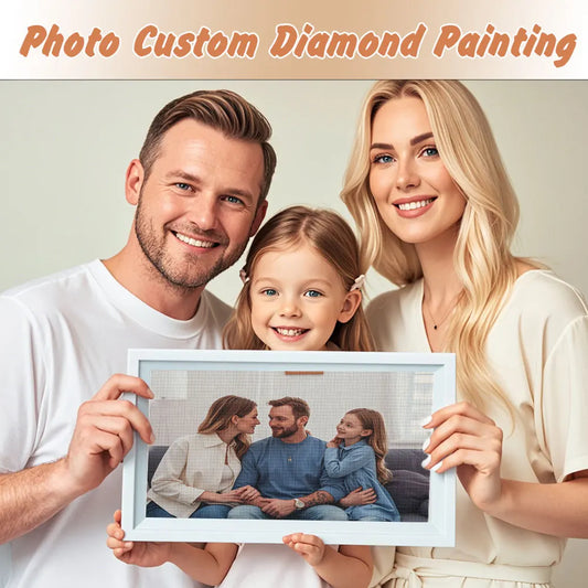 DIY Diamond Painting Custom Photo