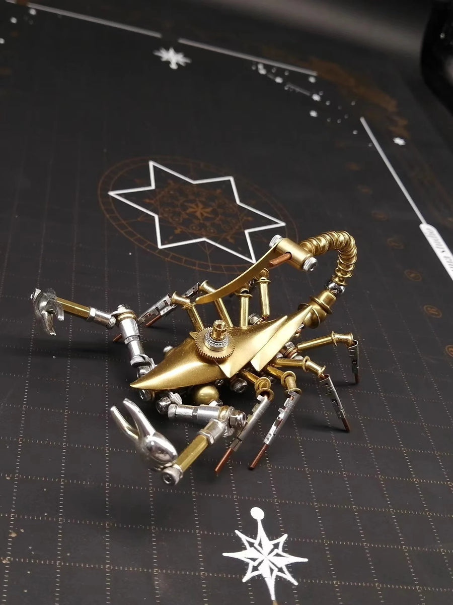 Scorpion Mechanical Metal Assembly Model — 3D Metal Puzzle Kit