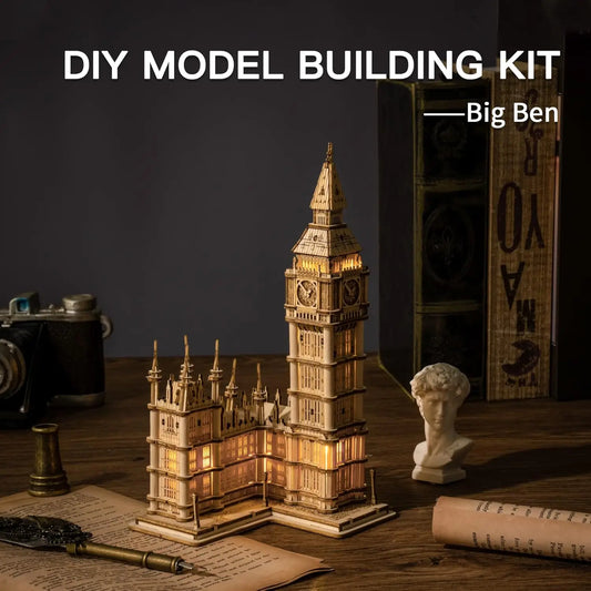 Big Ben kit 3D Puzzle Wooden Craft Kits