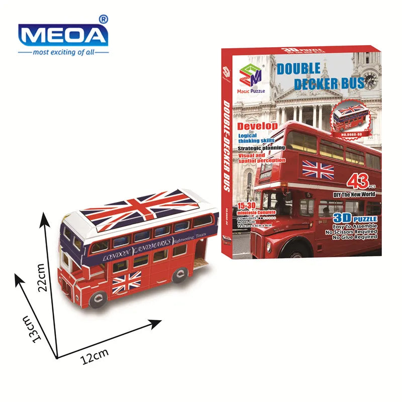 Style World Famous Architecture Building 3D Puzzle Educational