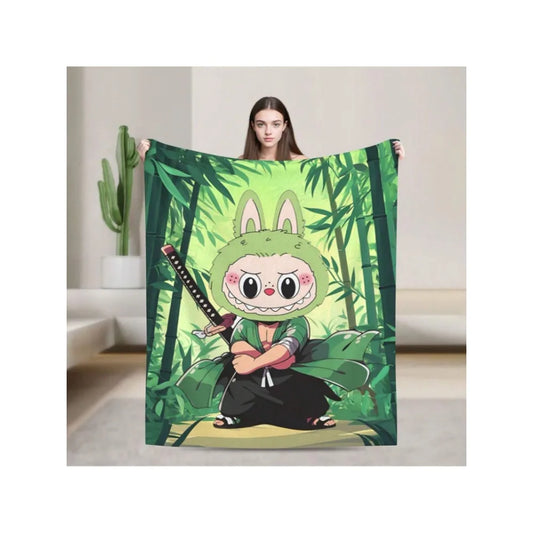 LABUBU Ultra-Soft Flannel Blanket