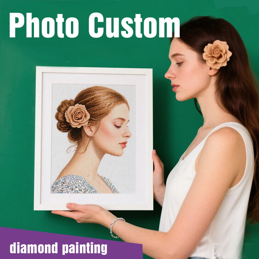 Diamond Embroidery Customized Photo