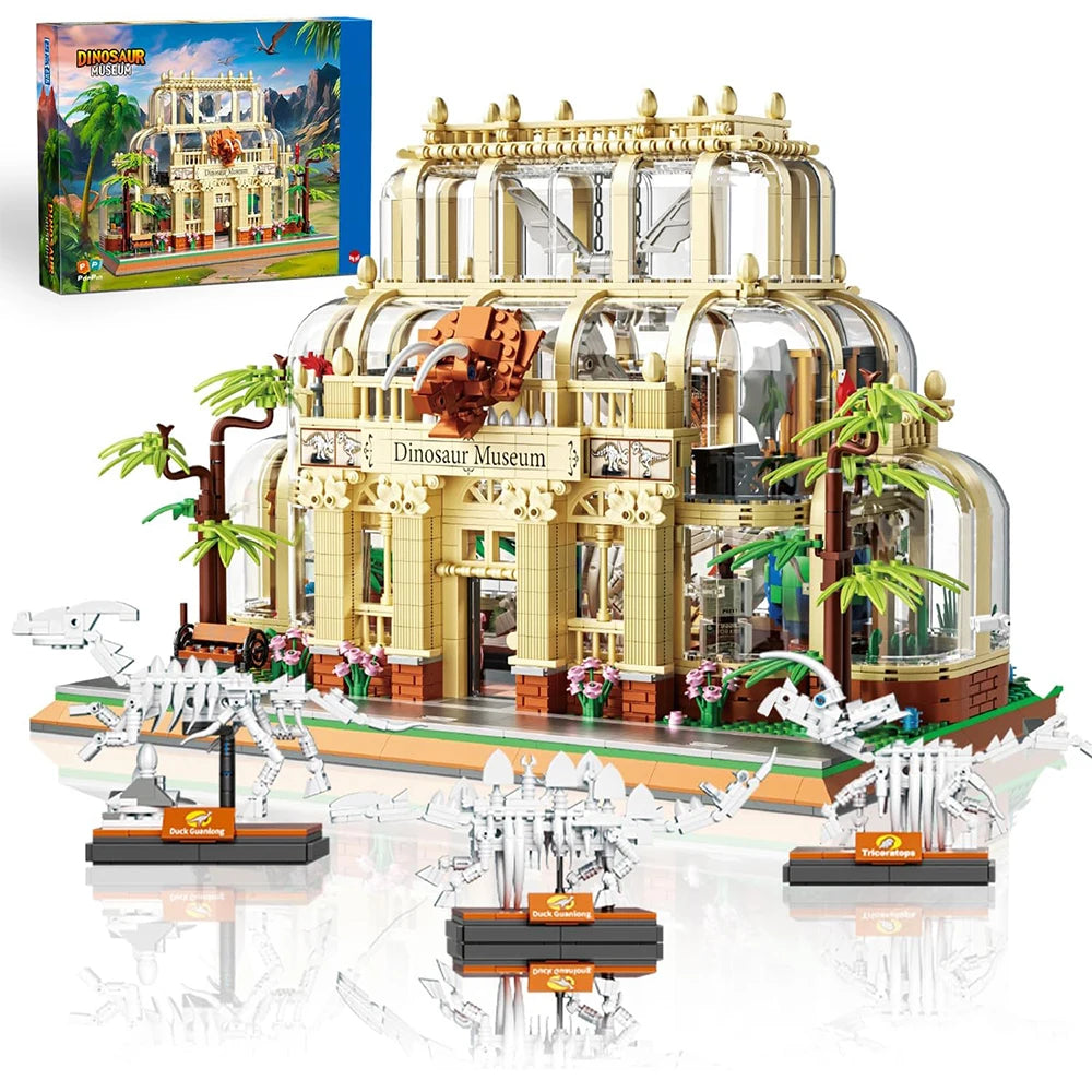 2788 PCS Dinosaur Museum Building Blocks