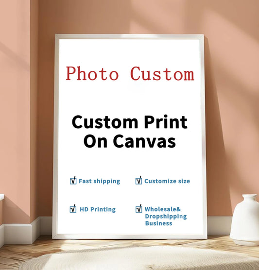 Custom Painting Canvas HD Print