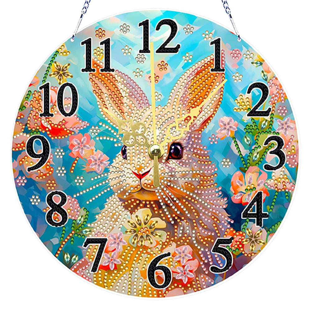 5D Diamond Painting Clock