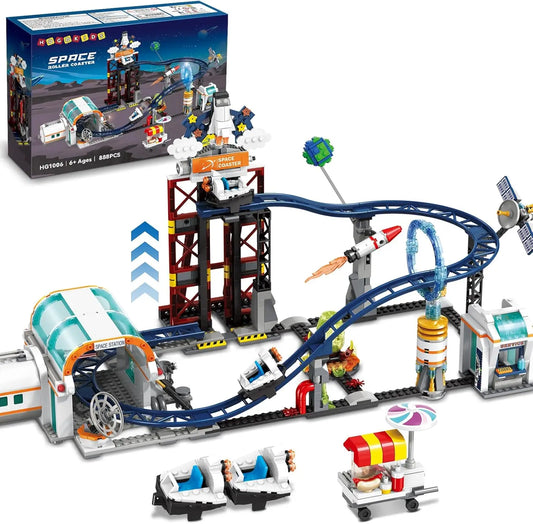 Space Roller Coaster Building Toy