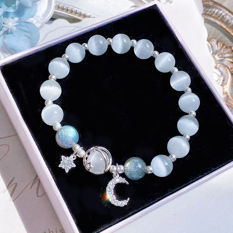 New Simple Beads Crystal Bracelet For Women