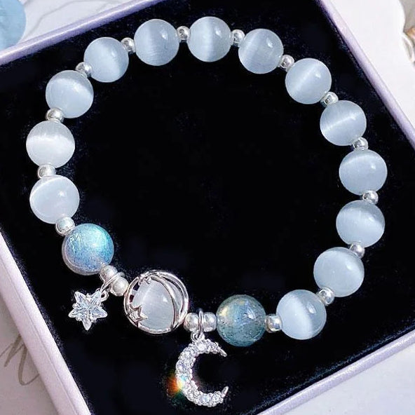New Simple Beads Crystal Bracelet For Women