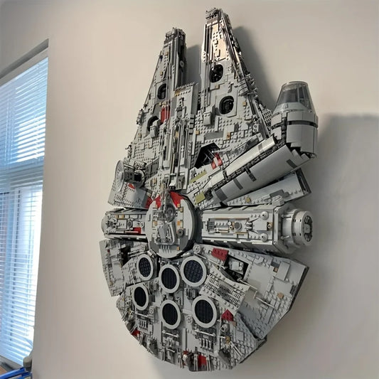 8445 PCS Large Space Millennium Ship