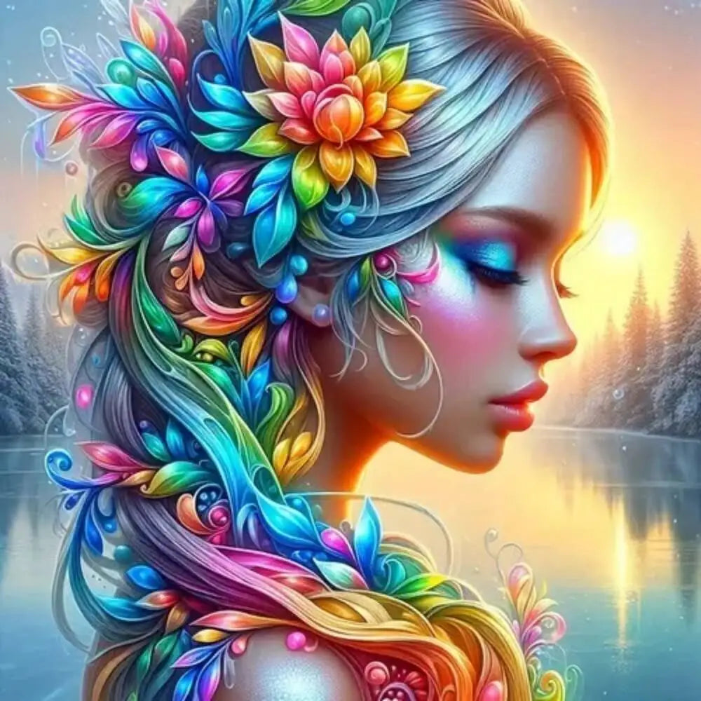 Diamond Painting Beautiful Elf Girl Picture