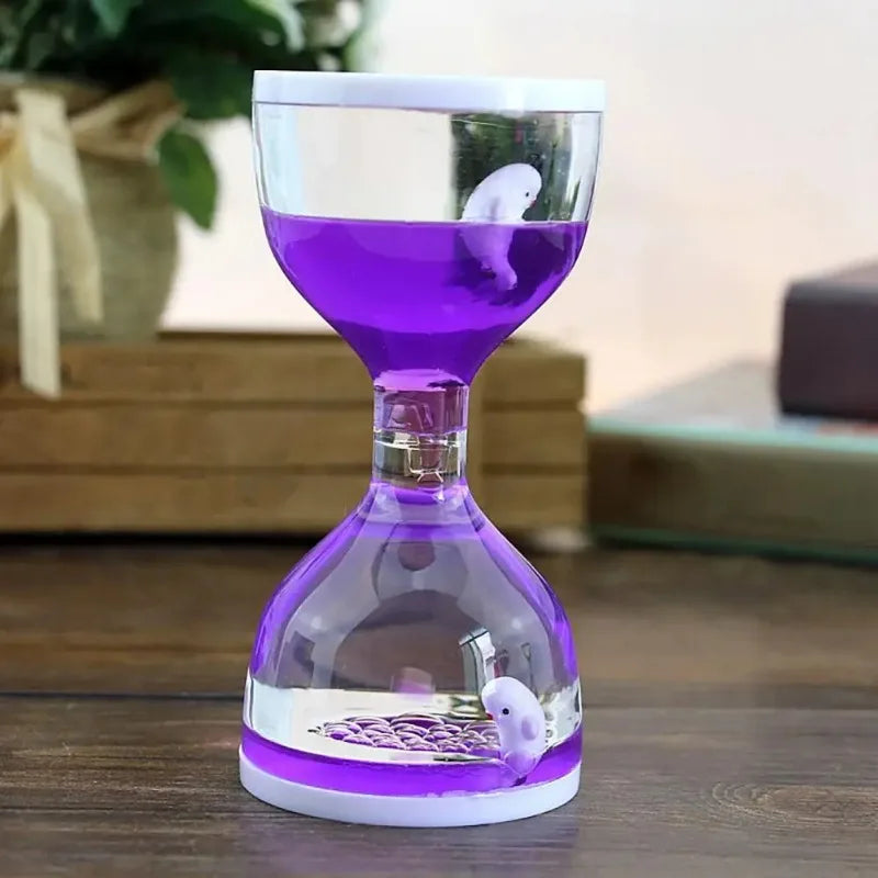 Liquid Motion Timer Oil Hourglass
