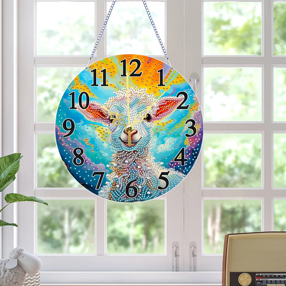 5D Diamond Painting Clock